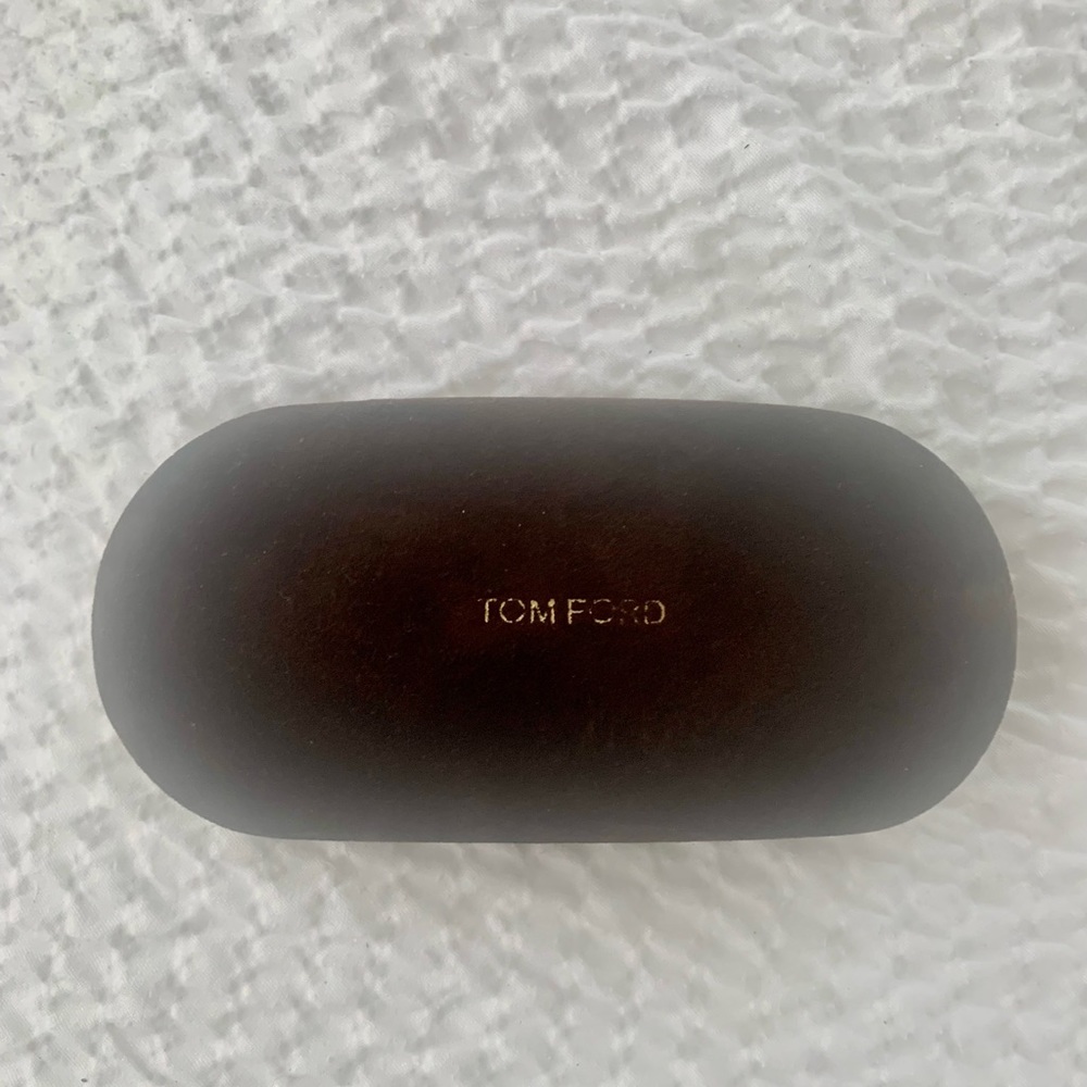 SOLD! Tom Ford Sunglass Case with Cleaning Cloth